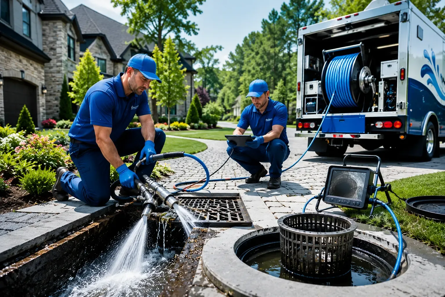 Local outdoor drain cleaning professionals in Rosston, OK